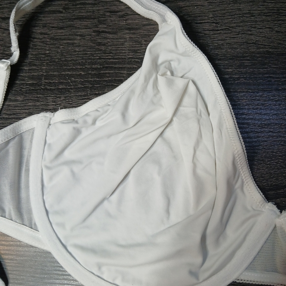 Liz Claiborne Semi Sheer & Lace Underwire Bra 40DD - Picture 11 of 16